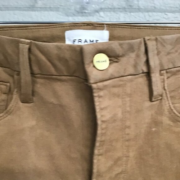 Frame Bootcut Jeans Women's Size 30 Denim Stretch Brown Pants - Picture 6 of 10